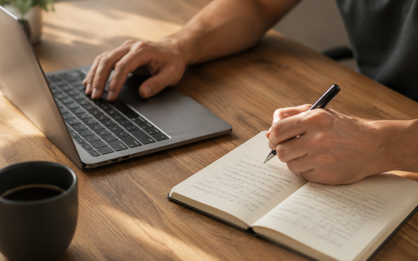 Chiropractor reviewing patient email on a laptop